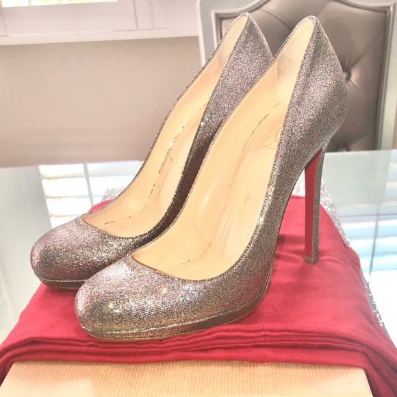 Christian Louboutin Shoes - Christian Louboutin Neofilo Glitter Pumps